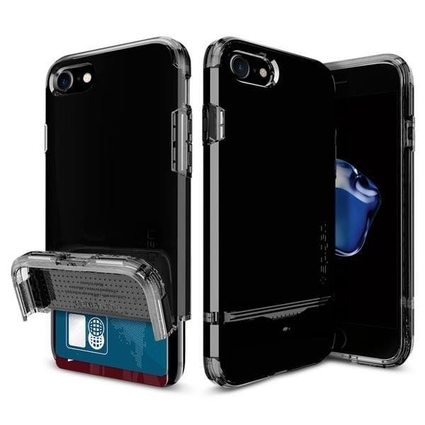 Spigen iPhone 7/8 ile Uyumlu Kılıf Flip Armor Jet Black