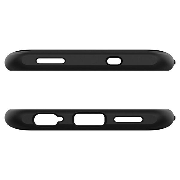 Spigen Redmi Note 10 ile Uyumlu Kılıf Rugged Armor Matte Black