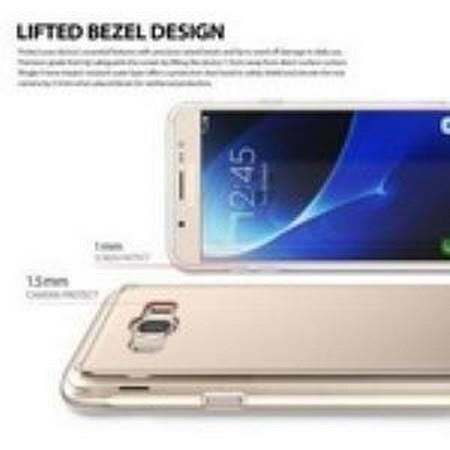 Ringke Fusion Galaxy J7 2016 ile Uyumlu Kılıf Crystal Clear