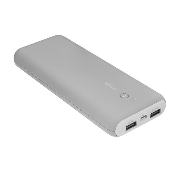 Trust Urban UR PWB-160 Slim Powerbank 16750 mAh Taşınabilir Şarj Cihazı Gri