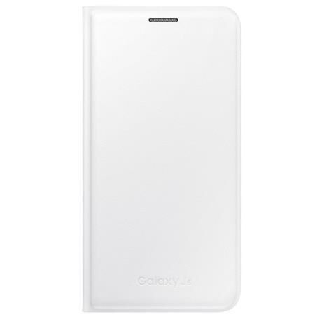 Galaxy J5 ile Uyumlu Flip Wallet Kılıf Beyaz EF-WJ500BWEGWW