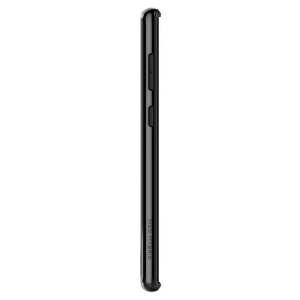 Spigen Galaxy Note 10 ile Uyumlu Kılıf Neo Hybrid Shiny Black
