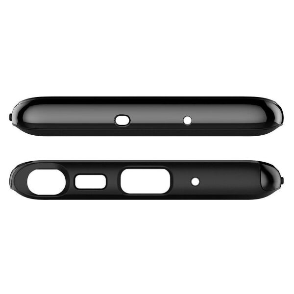 Spigen Galaxy Note 10 ile Uyumlu Kılıf Neo Hybrid Shiny Black