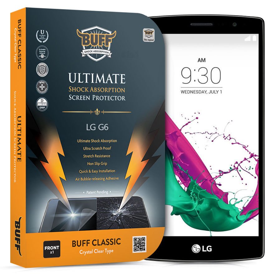 Buff G6 ile Uyumlu Darbe Emici Ekran Koruyucu Film