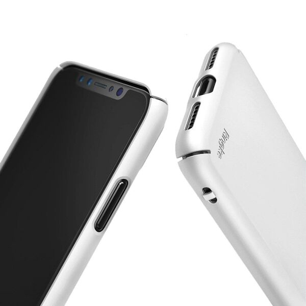 Ringke Slim iPhone X ile Uyumlu KIlıf White