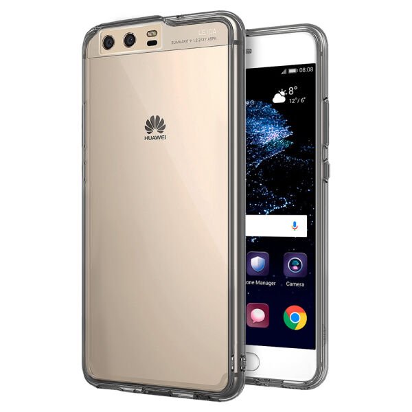 Buff P10 Plus ile Uyumlu Air Hybrid Kılıf Smoke Black