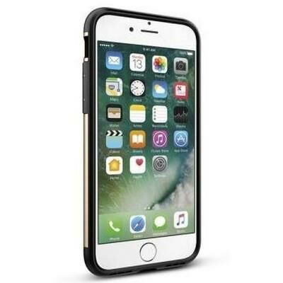 Spigen iPhone 7/8 ile Uyumlu Kılıf Slim Armor Champagne Gold