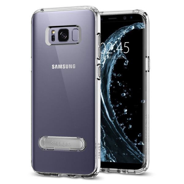Spigen Galaxy S8 ile Uyumlu Kılıf Ultra Hybrid S Crystal Clear