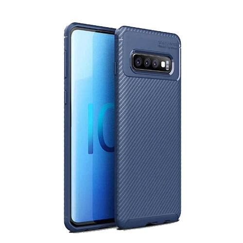 Zore Galaxy S10+ Plus ile Uyumlu Negro Silikon Kılıf Lacivert