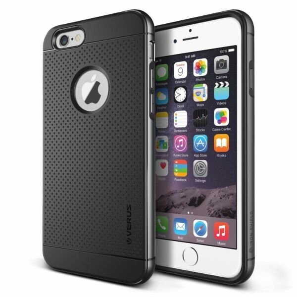 Verus iPhone 6 Plus/6S Plus ile Uyumlu Iron Shield Kılıf Renk  Titanium