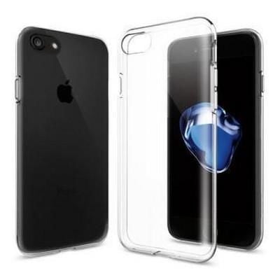 Spigen iPhone 7/8 ile Uyumlu Kılıf Liquid Crystal 4 Tarafı Kapalı Crystal Clear