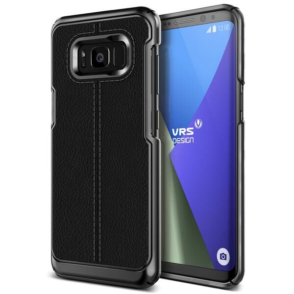 VRS Design Galaxy S8 ile Uyumlu Simpli Mod Kılıf Black