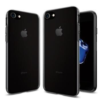 Spigen iPhone 7/8 ile Uyumlu Kılıf Liquid Crystal 4 Tarafı Kapalı Space Crystal