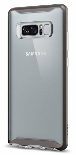 Spigen Galaxy Note 8 ile Uyumlu Kılıf Neo Hybrid Crystal Gunmetal