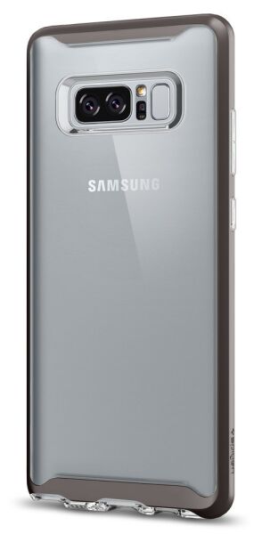 Spigen Galaxy Note 8 ile Uyumlu Kılıf Neo Hybrid Crystal Gunmetal