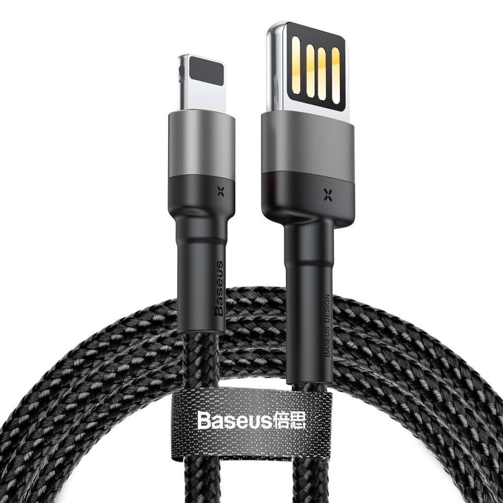 Baseus Cafule 1.5A Lightning 2M Şarj Kablosu CALKLF-HG1 Gri