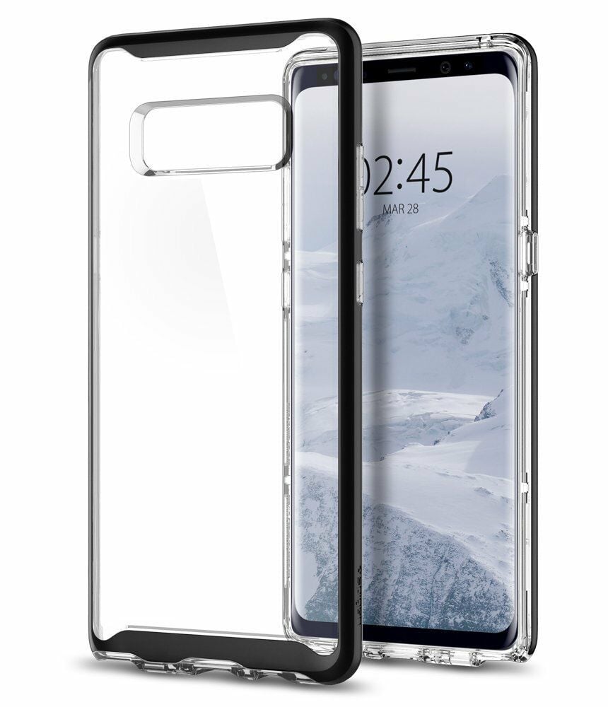 Spigen Galaxy Note 8 ile Uyumlu Kılıf Neo Hybrid Crystal Black
