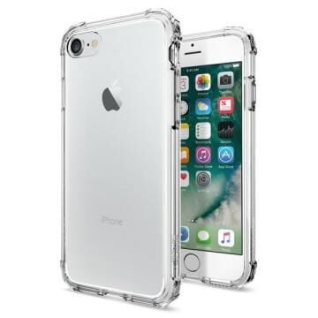 Spigen iPhone 7/8 ile Uyumlu Kılıf Crystal Shell Crystal Clear
