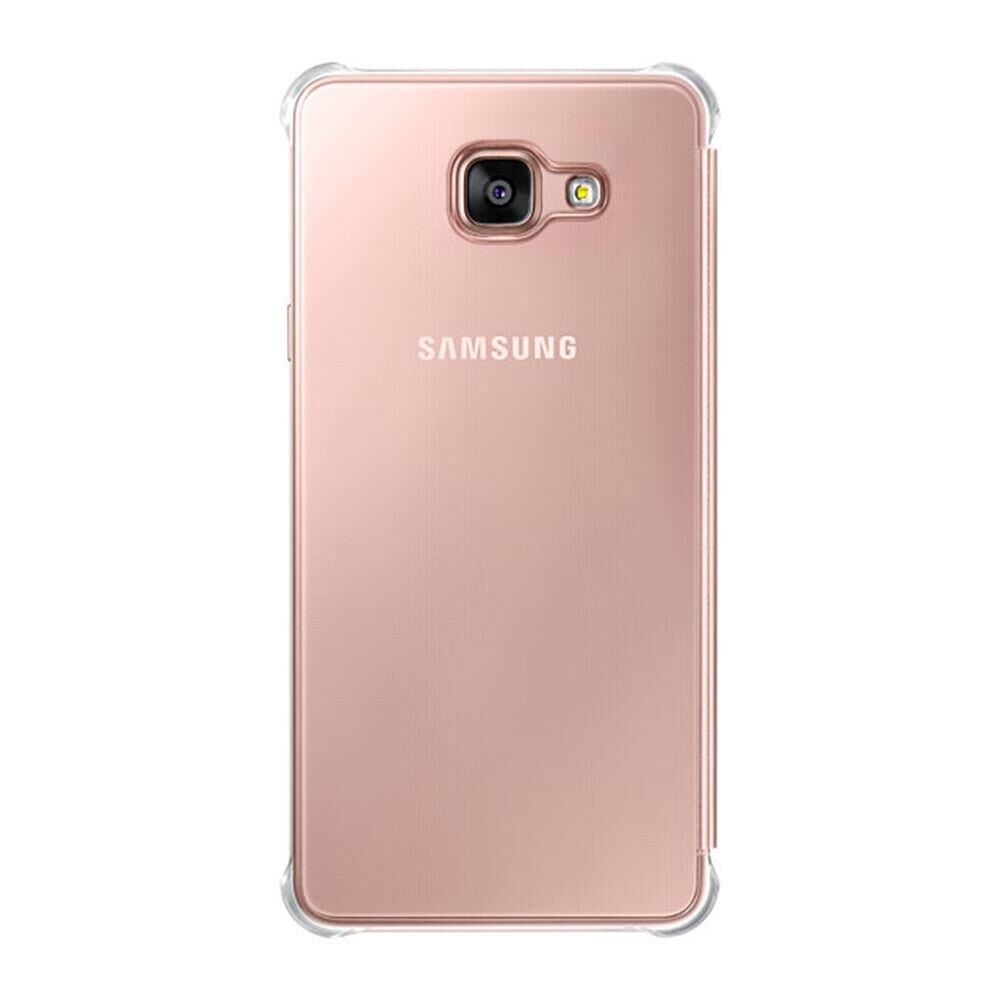 Galaxy A5 (2016) A510F ile Uyumlu Clear View Cover Rose Gold EF-ZA510CZEGWW (Out)
