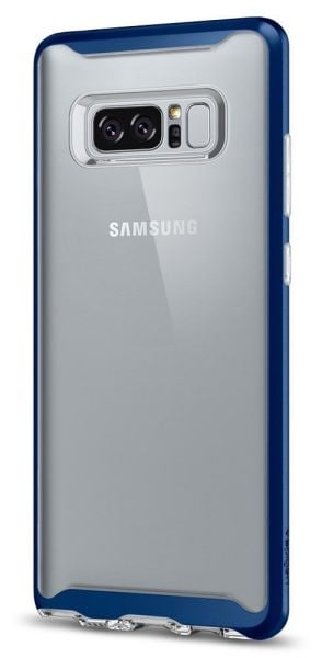 Spigen Galaxy Note 8 ile Uyumlu Kılıf Neo Hybrid Crystal Deep Sea Blue