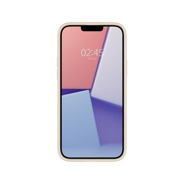 Spigen iPhone 14 Plus ile Uyumlu Kılıf Crystal Hybrid Sand Beige