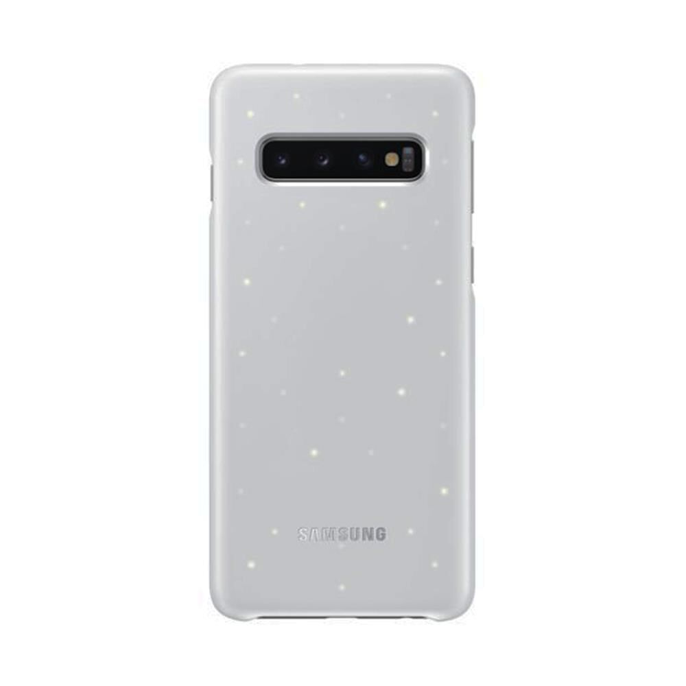 Galaxy S10 ile Uyumlu Kılıf Led Cover Beyaz EF-KG973CWEGWW