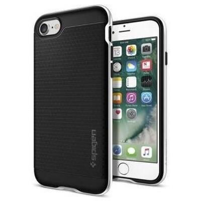 Spigen iPhone 7 ile Uyumlu Kılıf Neo Hybrid Satin Silver