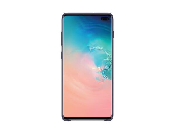 Galaxy S10 Plus ile Uyumlu Kılıf Silicone Cover Lacivert EF-PG975