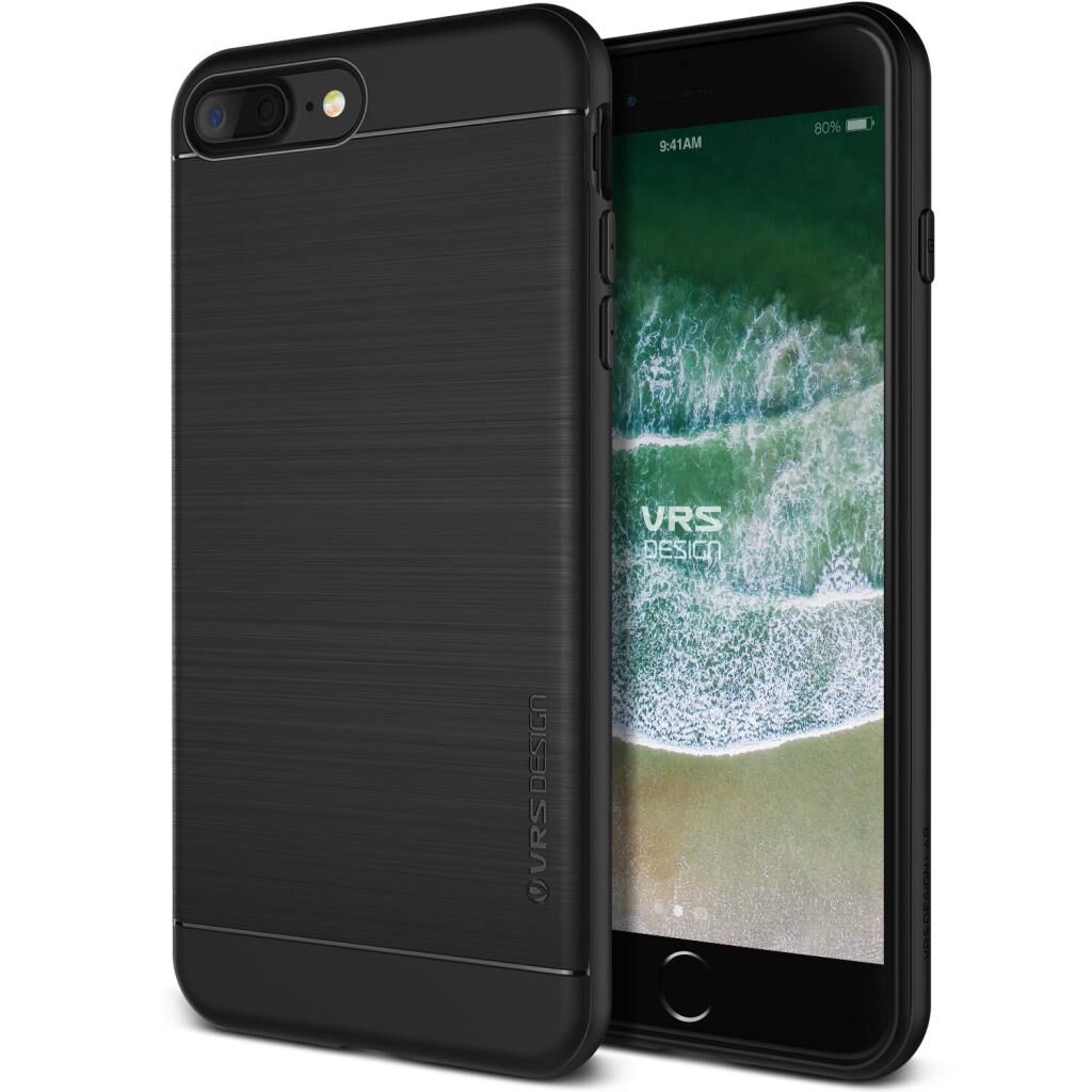VRS Design iPhone 8 Plus/7 Plus ile Uyumlu New Simpli Fit Phantom Black