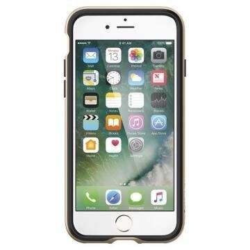Spigen iPhone 7 ile Uyumlu Kılıf Neo Hybrid Champagne Gold