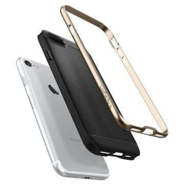 Spigen iPhone 7 ile Uyumlu Kılıf Neo Hybrid Champagne Gold