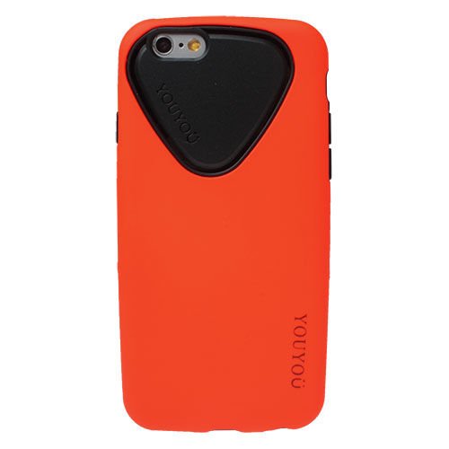 iPhone 6S/6 ile Uyumlu Kılıf Silikonlu Ultra Koruma Turuncu