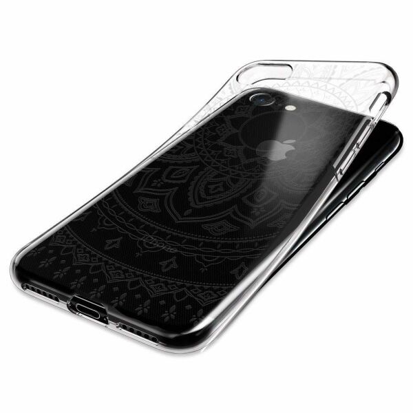 Spigen iPhone 7/8 ile Uyumlu Kılıf Liquid Crystal Shine Clear