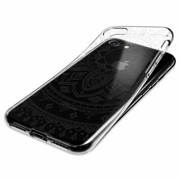 Spigen iPhone 7/8 ile Uyumlu Kılıf Liquid Crystal Shine Clear