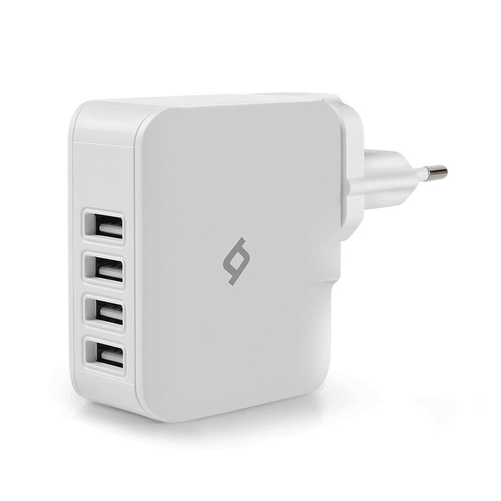 Ttec Quattro 4 USB li Şarj Cihazı Beyaz 2SC02B