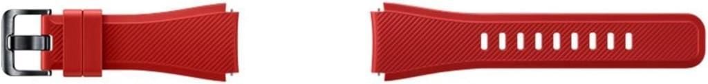 Gear S3 ile Uyumlu Silikon Kayış Kırmızı ET-YSU76MREGWW