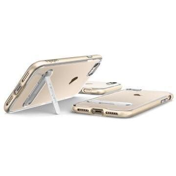 Spigen iPhone 7/8 ile Uyumlu Kılıf Crystal Hybrid Champagne Gold