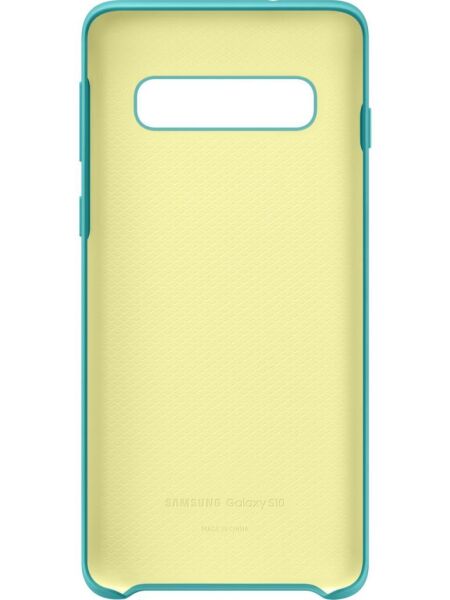 Galaxy S10 ile Uyumlu Kılıf Silicone Cover Sarı EF-PG973TYEGWW