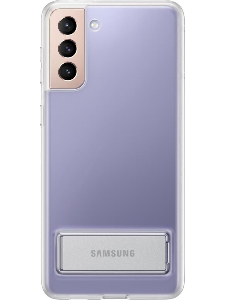 Galaxy S21+ 5G ile Uyumlu Clear Standing Kılıf Şefaf EF-JG996CTEGWW