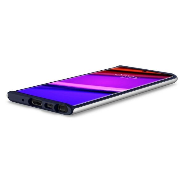 Spigen Galaxy Note 10 ile Uyumlu Kılıf Neo Hybrid Silver Arctic