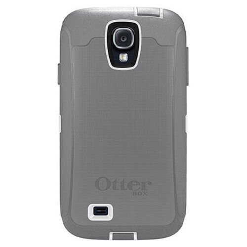 Otterbox Galaxy S4 ile Uyumlu Defender Kılıf Beyaz-Gri