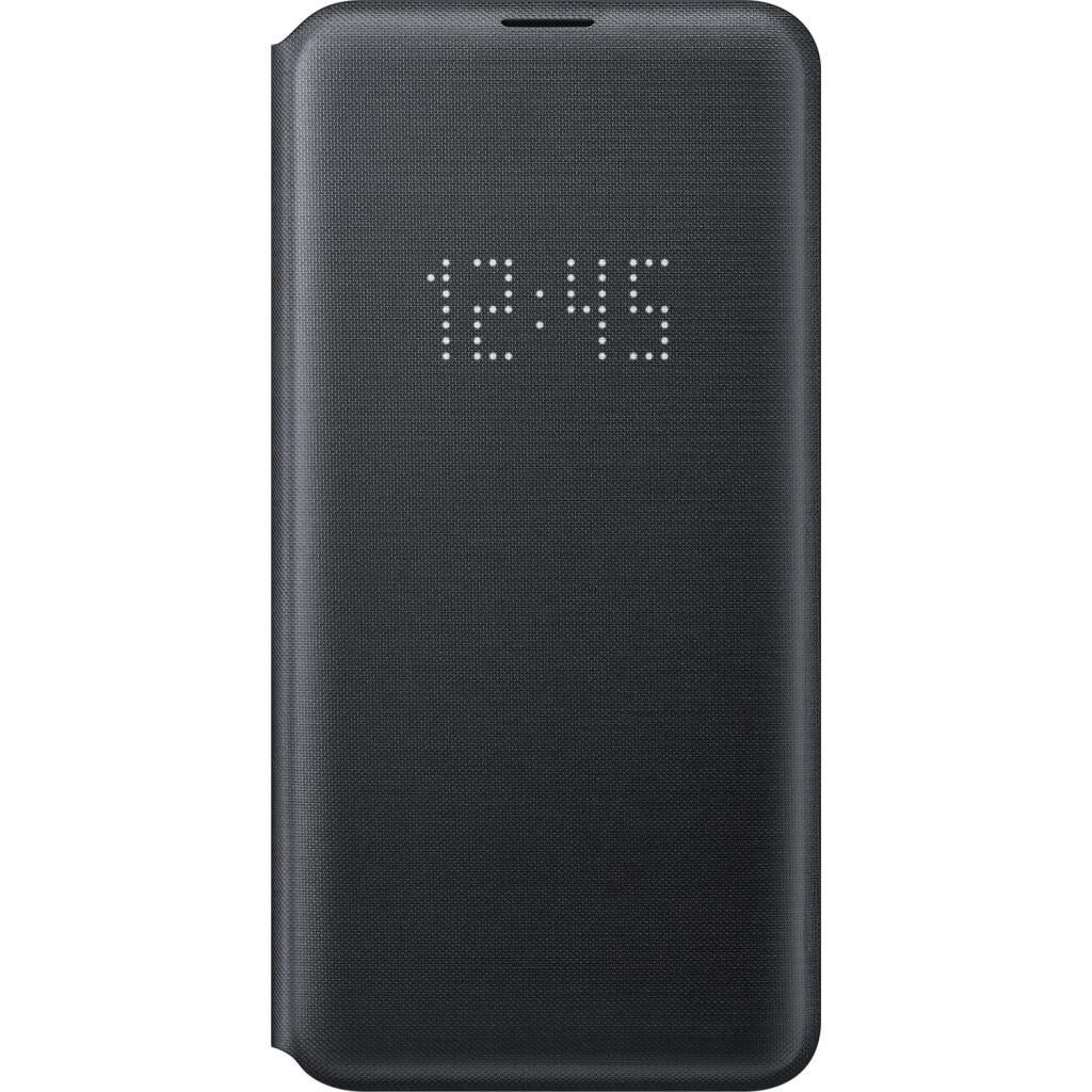 Galaxy S10e ile Uyumlu LED View Cover Kılıf Siyah EF-NG970PBEGWW