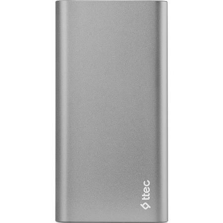 Ttec AlumiSlim™ Harici Powerbank Şarj Cihazı 10000mAh Uzay Grisi 2BB141UG