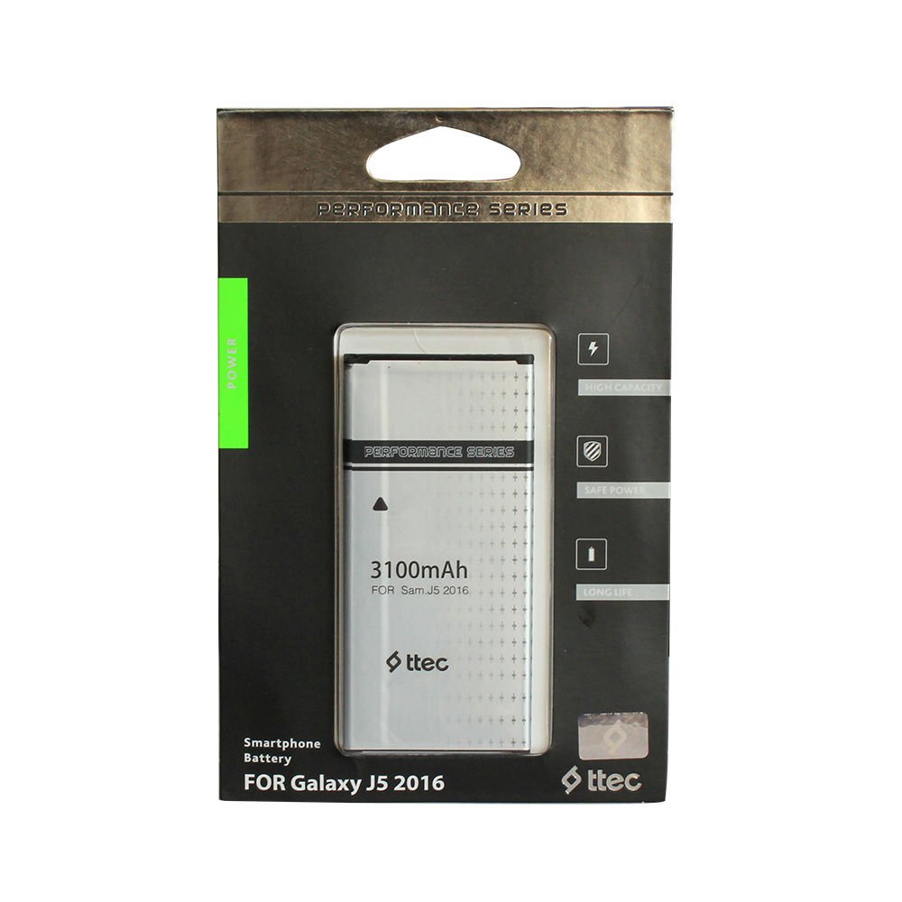Ttec Galaxy J5 2016 ile Uyumlu Performans Batarya 3100 mAh 2BTP121