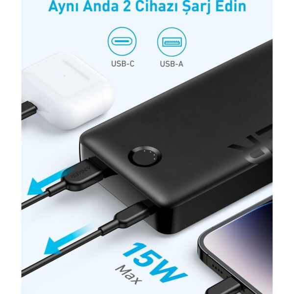 Anker 325 Taşınabilir Şarj Cihazı (PowerCore 20K) A1286