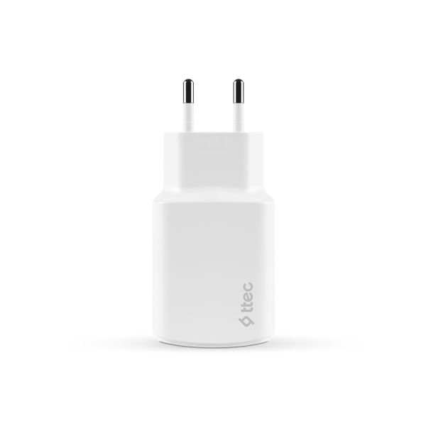 Ttec Quantum Duo MFi Seyahat Şarj Cihazı Siyah 1A+2.4A 2SCM06B