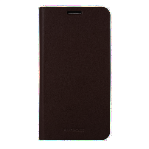 Anymode N9000 Galaxy Note 3 ile Uyumlu Diary Case Stand Kılıf Kahverengi