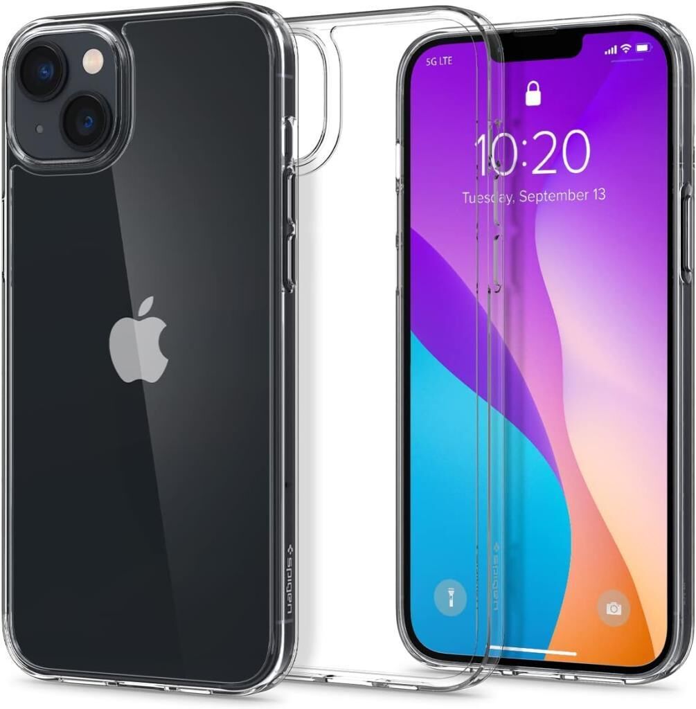 Spigen iPhone 14 Plus ile Uyumlu Kılıf Air Skin Hybrid Crystal Clear