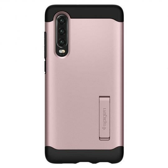 Spigen P30 ile Uyumlu Kılıf Slim Armor Rose Gold