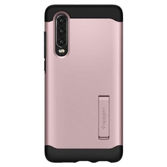 Spigen P30 ile Uyumlu Kılıf Slim Armor Rose Gold